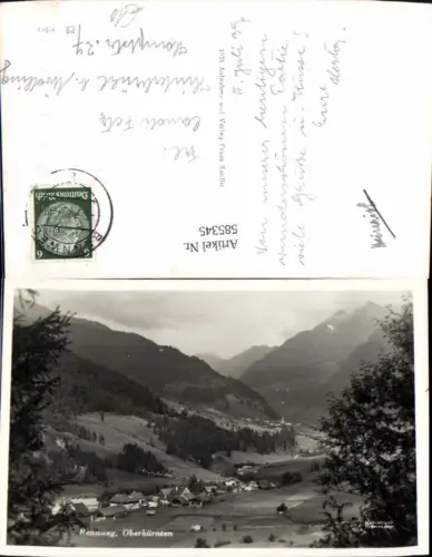 585345,Foto Ak Rennweg Rennweg am Katschberg