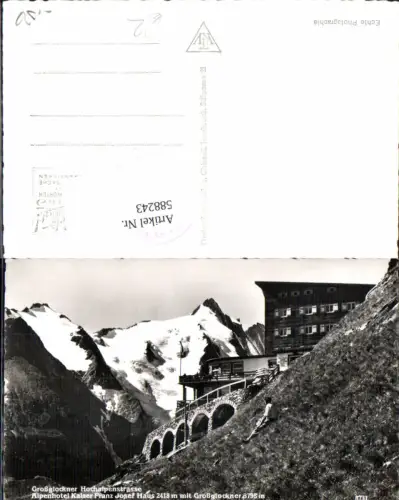 588243,Grossglockner Hochalpenstrasse Heiligenblut Alpenhotel Kaiser Franz Josef Haus
