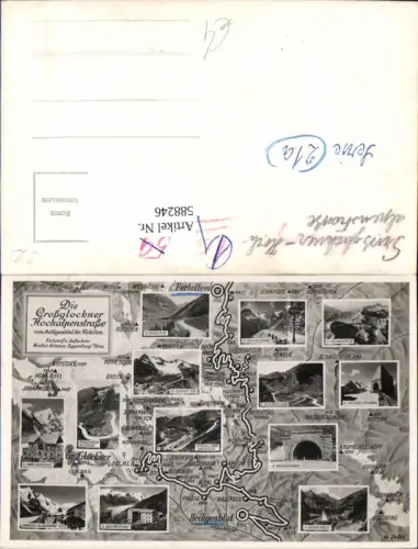 588246,Grossglockner Hochalpenstrasse Heiligenblut Ferleiten Vogelschau