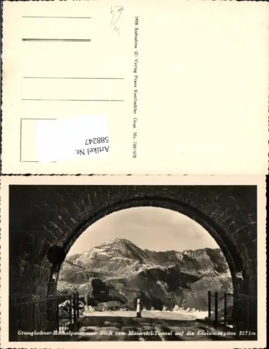 588247,Grossglockner Hochalpenstrasse Heiligenblut Mittertörl Tunnel