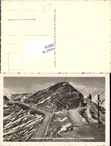 588250,Grossglockner Hochalpenstrasse Heiligenblut Törlgrat Kapelle