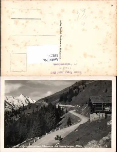 588255,Grossglockner Hochalpenstrasse Heiligenblut Südrampe Beiwagen