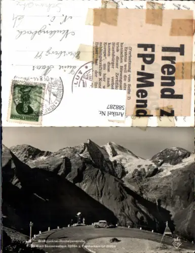 588287,Grossglockner Hochalpenstrasse Heiligenblut Auto Oldtimer Sonnenwelleck