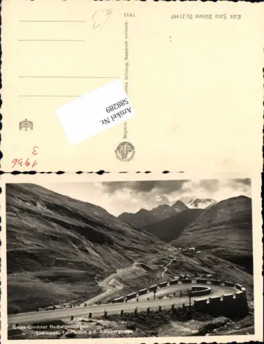 588289,Grossglockner Hochalpenstrasse Heiligenblut Südrampe Turmkehre