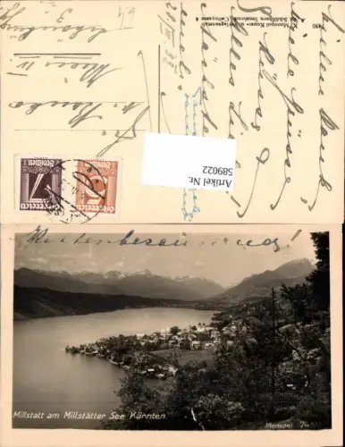 589022,Millstatt am See Millstättersee