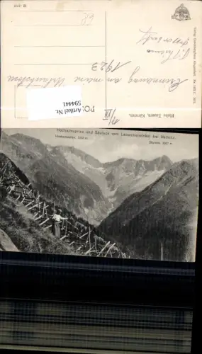 594441,Mallnitz Hochalmspitze u. Säuleck v. Lassacherwinkel