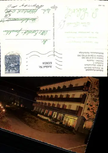 633654,Obervellach Schroth-Kuranstalt b. Nacht