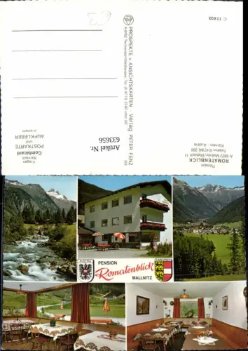 633656,Mehrbild Ak Mallnitz Rabisch Pension Romatenblick