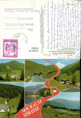 633682,Mehrbild Ak Nockalmstraße b. Innerkrems Krems in Kärnten