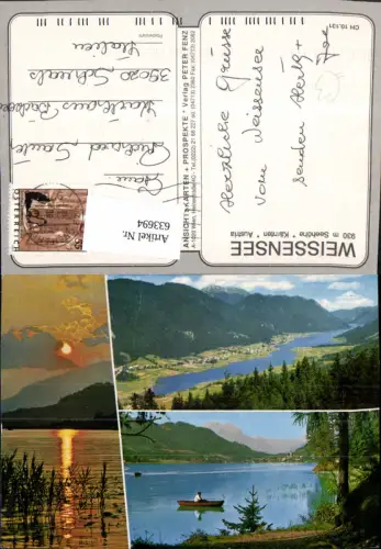 633694,Mehrbild Ak Weissensee