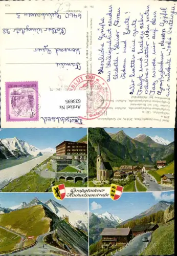 633695,Mehrbild Ak Heiligenblut Hotel Franz-Josefs-Höhe Großglockner Hochalpenstraße