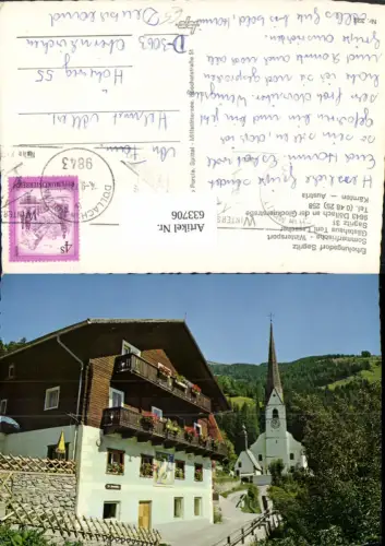 633706,Döllach a. d. Glocknerstraße Gästehaus Toni Lesacher Kirche Großkirchheim