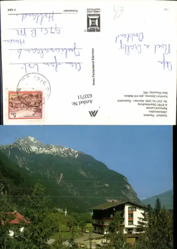 633711,Oberdrauburg Gasthof Pension Stöcklmühl