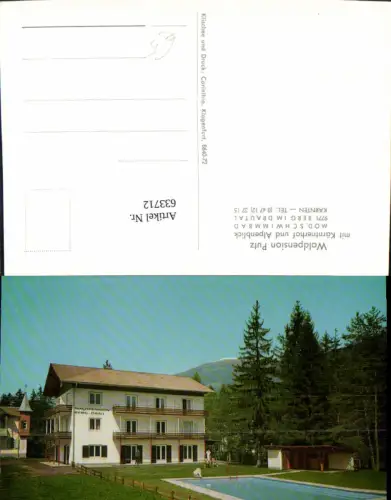 633712,Berg im Drautal Waldpension Putz