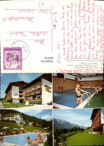 633713,Mehrbild Ak Berg i. Drautal Hotel Pension Glocknerhof