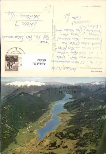 633763,Luftbild Weißensee