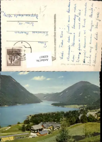 633817,Weißensee geg. Osten m. Naggl