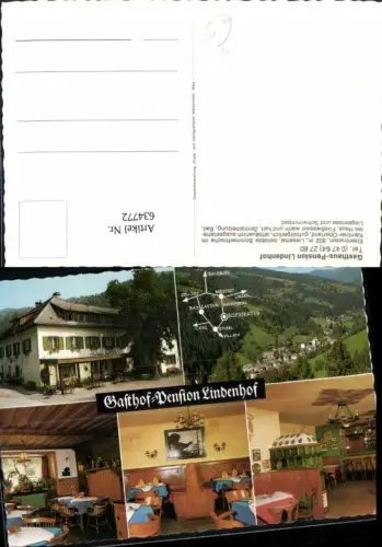 634772,Mehrbild Ak Eisentratten Krems in Kärnten Gasthaus-Pension Lindenhof