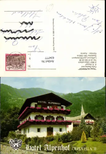634777,Obervellach Hotel Alpenhof