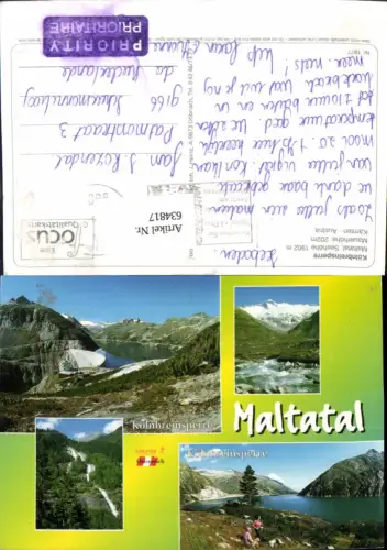 634817,Mehrbild Ak Kölnbreinsperre Maltatal Talsperre Malta Kärnten