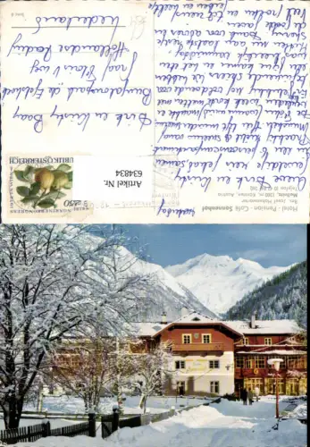 634834,Mallnitz Hotel Pension Cafe Sonnenhof Winteransicht