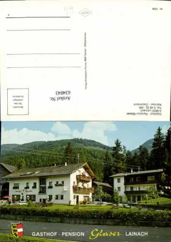 634843,Lainach Rangersdorf Gasthof Pension Glaser
