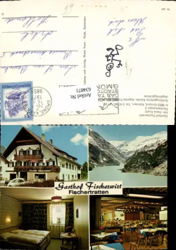 634871,Mehrbild Ak Gmünd Kärnten Gasthof Fischerwirt VW Käfer