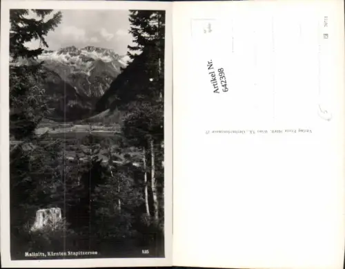 642398,Mallnitz in Kärnten Stapitzersee