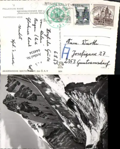 644934,Grossglockner Hochalpenstraße Heiligenblut Gletscher Pasterze