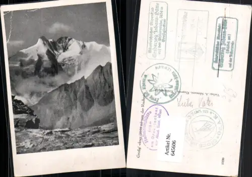 545606,Grossglockner Hochalpenstraße Heiligenblut Hüttenstempel Hofmannshütte Erz. Johann usw.