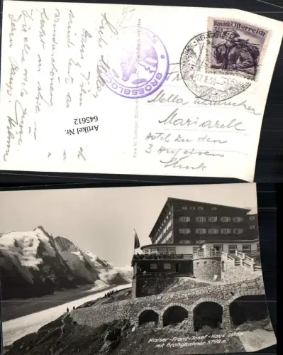 545612,Grossglockner Hochalpenstraße Heiligenblut Kaiser Franz Josef Haus