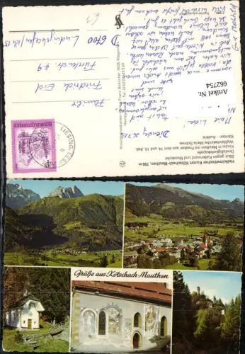 662754,Kötschach Mauthen