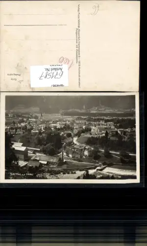 671587,Foto Ak Spittal a. d. Drau Ansicht