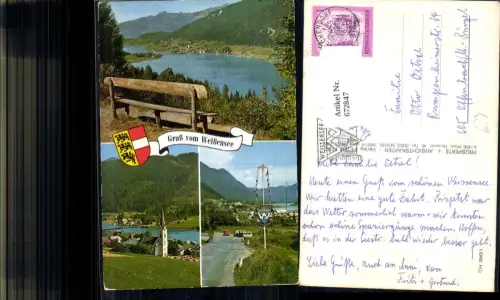 672847,Mehrbild Ak Weißensee Ansichten Weissensee