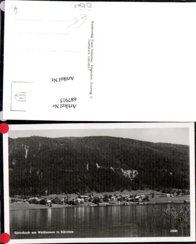 687915 Gatschach am Weißensee Techendorf