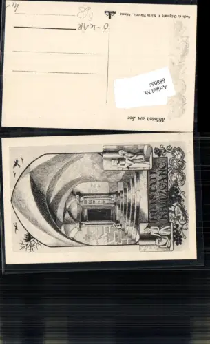 688066 Künstler AK M.V. Attems 1924 Millstatt am Millstättersee