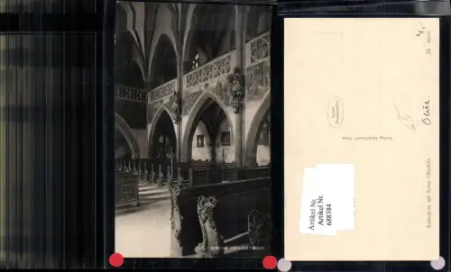 688384 Foto-AK Heiligenblut Kirche Innen Altar Michael Pacher