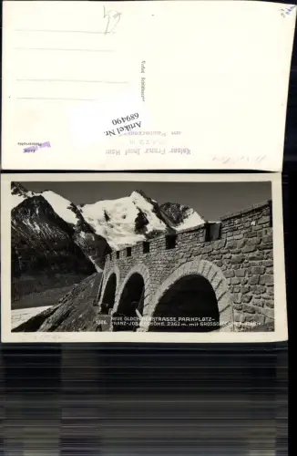 689490 Grossglockner Hochalpenstrasse Heiligenblut Franz Josefshöhe Parkplatz