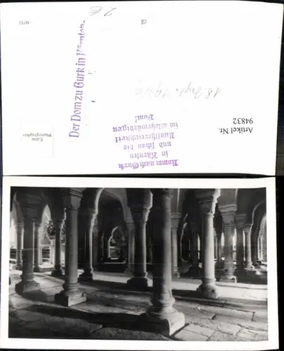 94832,Dom in Gurk Kärnten Barock Säulen