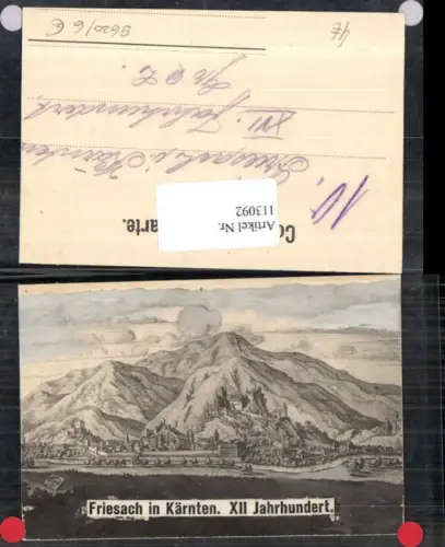 113092,Friesach im 12 Jahrhundert