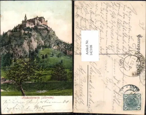 142108,Hochosterwitz bei St Veit a.d. Glan 1905