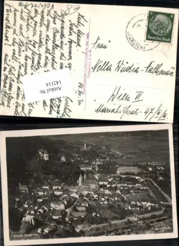 142114,Fliegeraufnahme Nr 1115 Friesach in Kärnten 1940