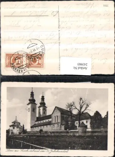243903,Präge AK Dom Kirche zu Gurk