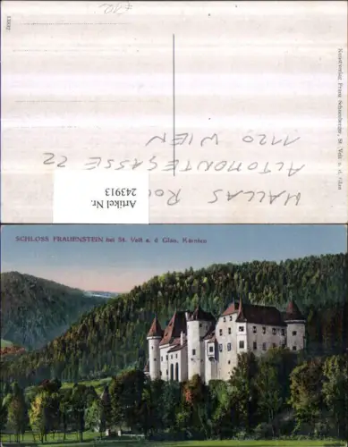 243913,Schloss Frauenstein b. St. Veit an der Glan