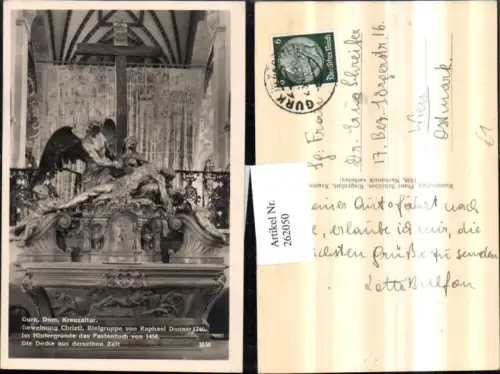 262050,Gurk Dom Kirche Kreuzaltar Beweinung Christi