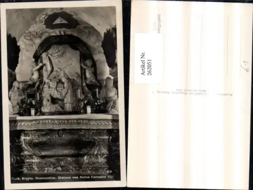 262051,Gurk Krypta Hemmaaltar Statuen