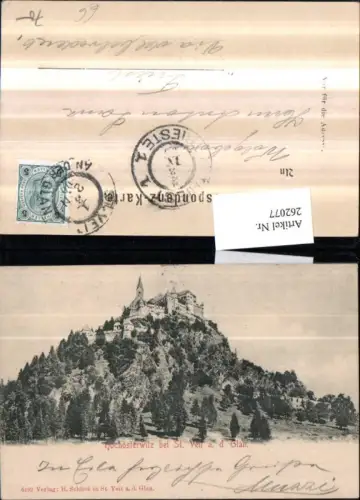 262077,Burg Hochosterwitz b. St. Veit an d. Glan