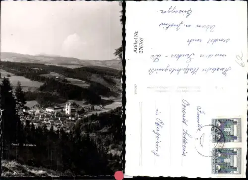 276767,Gurk Totale Kirche u. Kloster