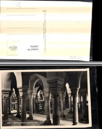 299956,Gurk Krypta Säulen pub Franz Schilcher 352