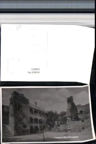 328023,Foto AK Friesach Ruine Petersberg